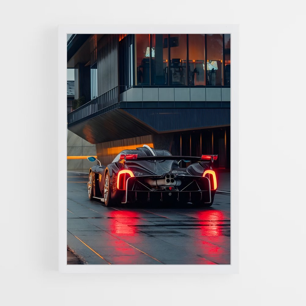 Poster splendide Huayra r – affiche Pagani (vue 3)